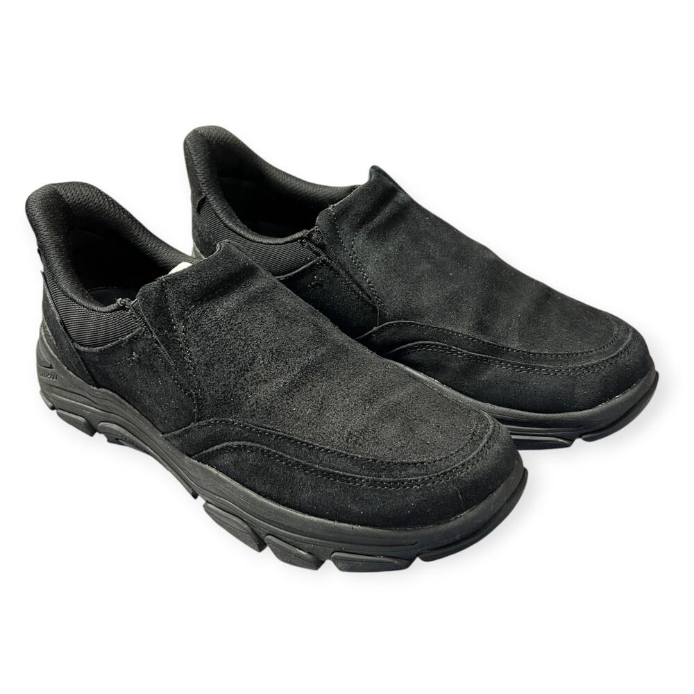 Rockport Reece Mismatch Size Slip-On Shoes MENS Black L 9.5 R 8.5 activSOLE
